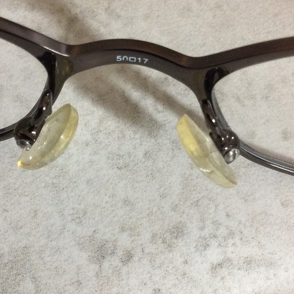 NWT Elizabeth Arden Petite copper metal eyeglasses new old stock - Picture 11 of 16